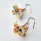 Origami Lily Earrings | Cream