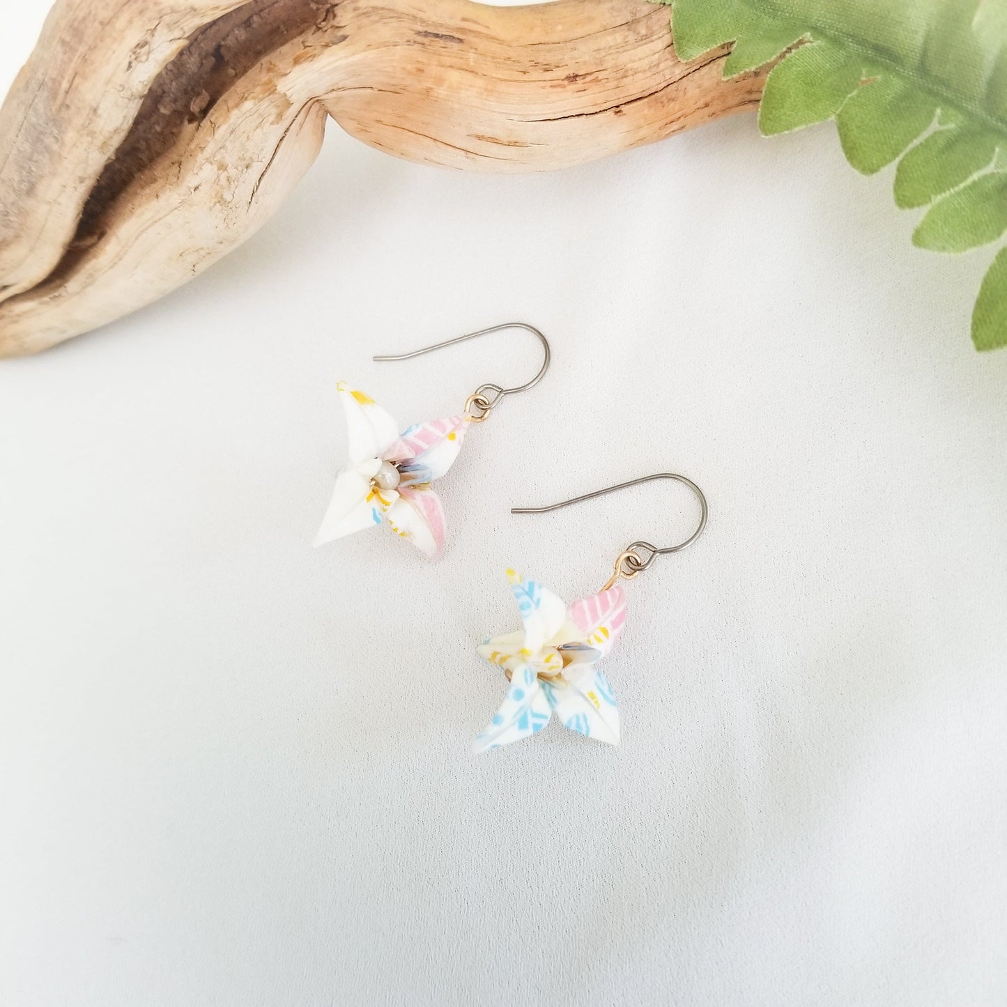 Lily Earrings | Pink Blossom | Made to Order